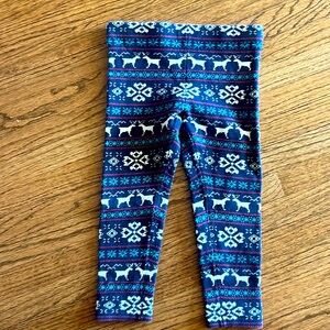 Tucker + Tate leggings! fair isle print so cute! Size 24m